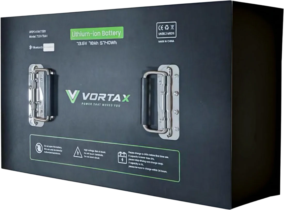 Batería de litio LiFePO4 VORTAX 73.6 V